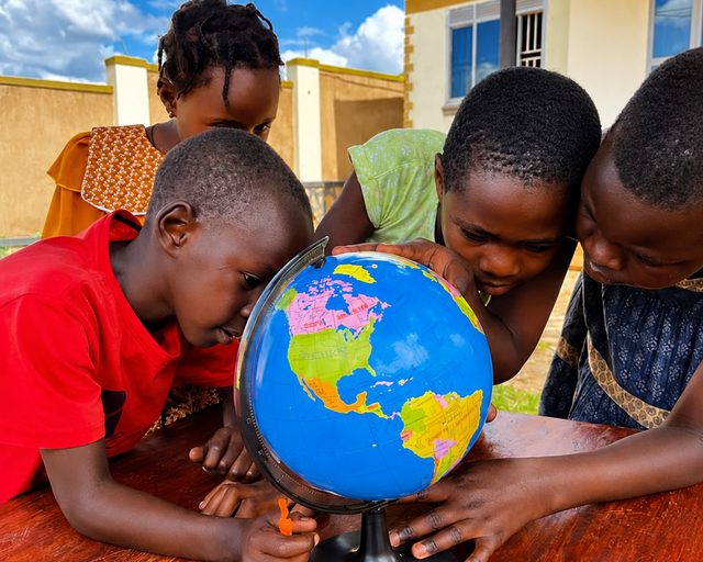 Children learning together